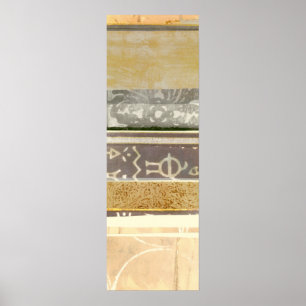 コンテンポラリー部族パタ絵画ーン ポスター