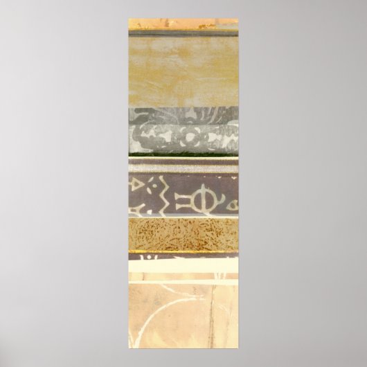 コンテンポラリー部族パタ絵画ーン ポスター (正面)