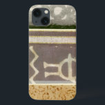 コンテンポラリー部族パタ絵画ーン iPhone 13ケース<br><div class="desc">コンクコンテンポラリーリートと絵画抽象芸術を混ぜ合わせる部族模様。複数のパネルのレイヤーの色が互いに隣り合って、複雑なストーリーを伝える。愛する人に素晴らし贈り物を！</div>