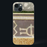 コンテンポラリー部族パタ絵画ーン iPhone 13ケース<br><div class="desc">コンクコンテンポラリーリートと絵画抽象芸術を混ぜ合わせる部族模様。複数のパネルのレイヤーの色が互いに隣り合って、複雑なストーリーを伝える。愛する人に素晴らし贈り物を!</div>