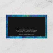 コンテンポラリー |キャンバス絵を描ストローク |芸術的 | 名刺 (裏面)