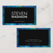 コンテンポラリー |キャンバス絵を描ストローク |芸術的 | 名刺 (正面/裏面)