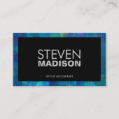 コンテンポラリー |キャンバス絵を描ストローク |芸術的 | 名刺 (正面)