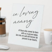 コンテンポラリー,シンプル愛するメモリの白 台座サイン (インサイチュ)