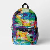 コンテンポラリー. プリントバックパック (正面)