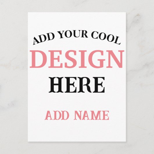 コンテンポラリー、ミニマシンプルリスト、プロフェッショナル ポストカード (正面)