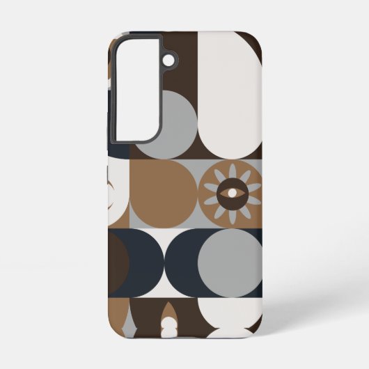 コンテンポラリー・ラスティック・ボホー SAMSUNG GALAXYケース (裏面)