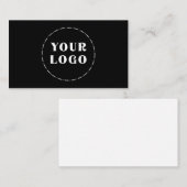 コンテンポラリー、合理化、エレガント、およびパーソナライズされた 名刺 (正面/裏面)