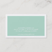 コンテンポラリー 名刺 (裏面)