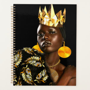 コンテンポラリーAfrocentric: My Black Queen プランナー手帳
