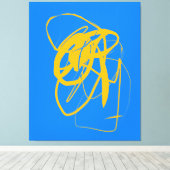 コンテンポラリーDance Streted Canvas Print キャンバスプリント (インサイチュ (ウッドフロア))