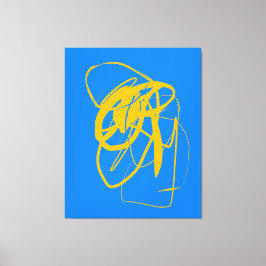 コンテンポラリーDance Streted Canvas Print キャンバスプリント