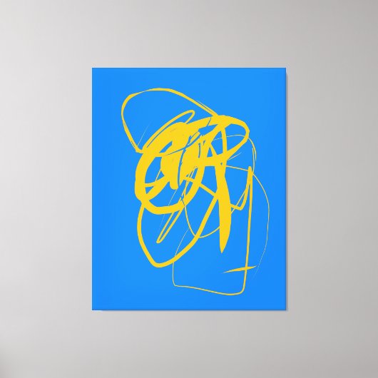 コンテンポラリーDance Streted Canvas Print キャンバスプリント (正面)