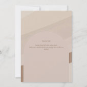 コンテンポラリーDUSTYストライプの PHOTO THANK YOU Invita 招待状 (裏面)