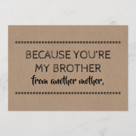 コンテンポラリーGROOMSMAN/花婿介添人おもしろい案 招待状