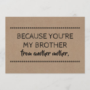 コンテンポラリーGROOMSMAN/花婿介添人おもしろい案 招待状