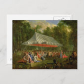 コンテ与えィの王子によるフェスティバル ポストカード (正面/裏面)