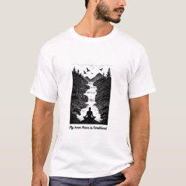 コンディショナル・インナーピースTシャツ | ミニマリスト禅 Tシャツ