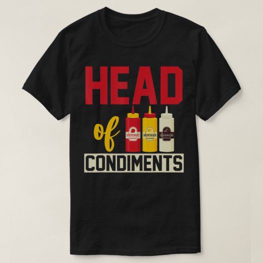 コンディションのヘッドBBQ Tシャツ (デザイン正面)