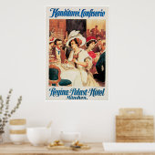 コンディトリーカフェヴィンテージフードアドアート ポスター (キッチン)