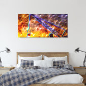 コンデンサリフト2 キャンバスプリント (インサイチュ (寝室))