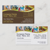 コントラクター/ハンディマン/すべて/名刺 名刺 (正面/裏面)