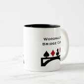 コントラクトブリッジクラブカスタムのマグ ツートーンマグカップ (正面右)