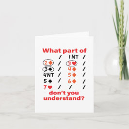 コントラクトブリッジグランドスラム入札の複製 カード