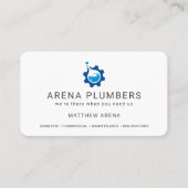 コントラクモダント給排水衛生設備配管サービス 名刺 (正面)