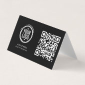 コントラクモダント・ビジネス・カーカスタムド（ロゴ付き） 名刺 (正面)