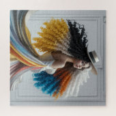 コントラストの優雅さ ジグソーパズル (横)