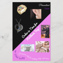 コントラストの小さなフライヤー – A6-esque適応 チラシ