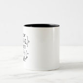 コントラストの朝 二色マグカップ ツートーンマグカップ (中央)