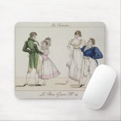 コントラストは、「Le Bon Genre」からの24を、1811年めっきします マウスパッド (マウス)