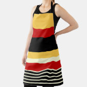 コントラストイエロー（赤） エプロン (インサイチュ)