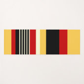 コントラストイエロー（赤） ヨガマット (正面(横))