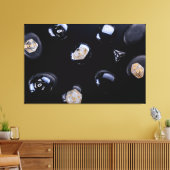 コントラストサイコロ キャンバスプリント (インサイチュ (リビング))