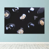 コントラストサイコロ キャンバスプリント (インサイチュ (ウッドフロア))