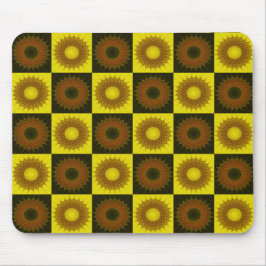 コントラスト抽象芸術モザイクタイル –  マウスパッド