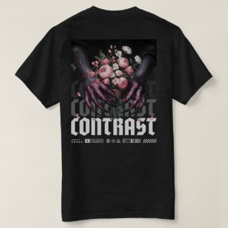 コントラスト Tシャツ