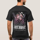 コントラスト Tシャツ (裏面)