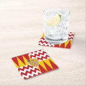 コントラダディバルディモントーン（ラムの谷） スクエアペーパーコースター (インサイチュ)