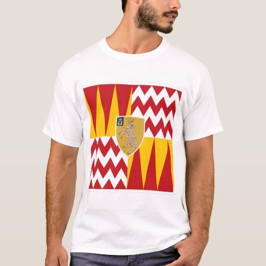 コントラダディバルディモントーン(ラムの谷) Tシャツ (正面)