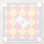 コントラダデッラキオシオラパリオ ガラスコースター (裏面)