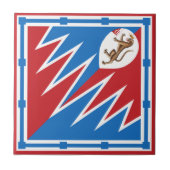 コントラダデッラパンテラ（パンサー）パリオ・ディ・シエナ タイル (正面)