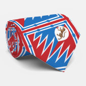 コントラダデッラパンテラ（パンサー）パリオ・ディ・シエナ ネクタイ (ロール)