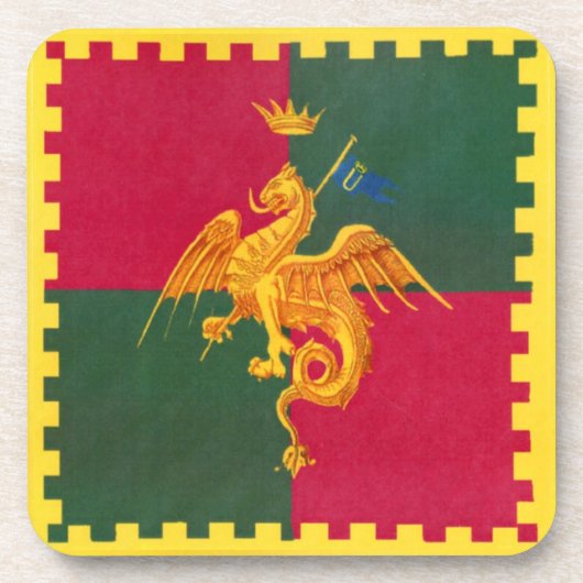 コントラダデルドラゴ（ドラゴン）パリオディシエナ コースター (正面)