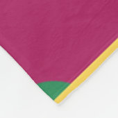 コントラダデルドラゴ（ドラゴン）パリオディシエナ フリースブランケット (角)