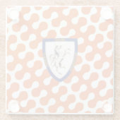 コントラダデルレオコルノ（ユニコーン）パリオ ガラスコースター (裏面)