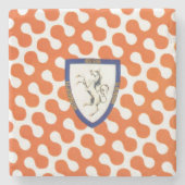 コントラダデルレオコルノ（ユニコーン）パリオ ストーンコースター (正面)